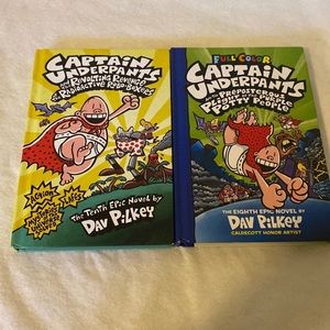 Captain underpants book set (2)